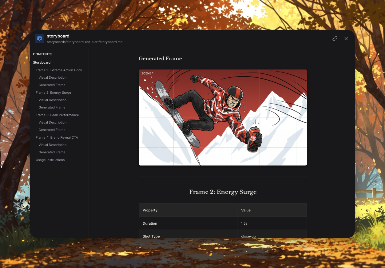 Storyboard Preview